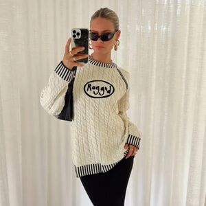 PP Ragged Knit Sweater
